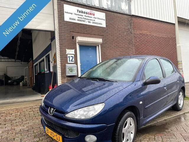 Blauw Gebruikt 2007 Peugeot 206 Hatchback | € 1.999 (Eerlijke prijs) - Afbeelding 1/4