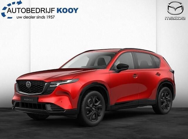 Rood Nieuw 2025 Mazda CX-5 Homura-Line SUV | € 53.290 (Iets duurder) - Afbeelding 1/4