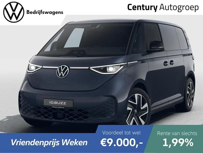 Blauw (metallic) Nieuw 2025 VW ID. Buzz Edition MPV | € 44.190 (Super prijs) - Afbeelding 1/4
