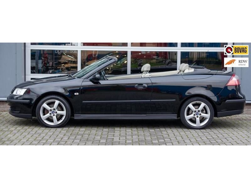 Zwart Gebruikt 2004 Saab 9-3 Cabriolet Vector Cabriolet | € 5.950 (Eerlijke prijs) - Afbeelding 1/4