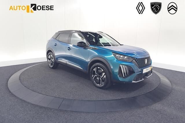 Blauw Nieuw 2025 Peugeot e-2008 GTi SUV | € 30.700 (Super prijs) - Afbeelding 1/4