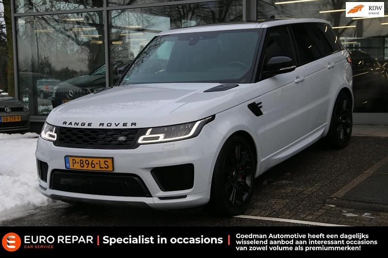 Wit (metallic) Gebruikt 2019 Land Rover Range Rover Sport Autobiography Dynamic SUV | € 39.995 (Super prijs) - Afbeelding 1/4