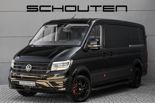 Zwart Nieuw 2024 VW Crafter Van | € 57.900 (Duur) - Afbeelding 1/3