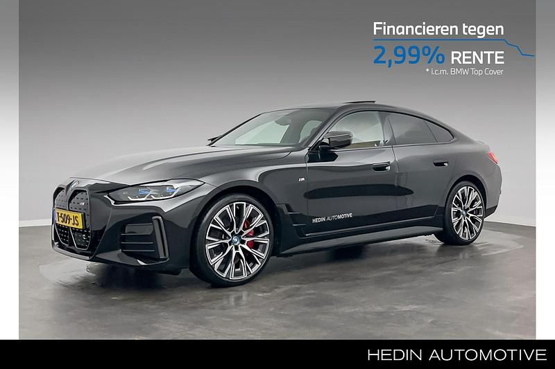 Zwart Occasion 2023 BMW i4 Executive Sedan | € 53.880 (Eerlijke prijs) - Afbeelding 1/4