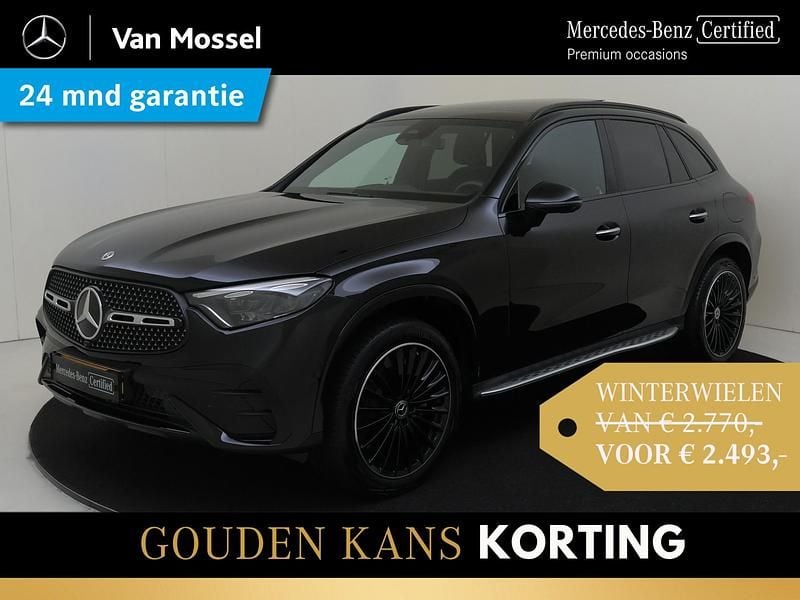 Zwart Gebruikt 2024 Mercedes GLC400d AMG line SUV | € 69.945 (Eerlijke prijs) - Afbeelding 1/4