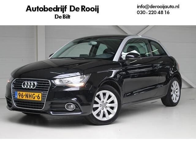 Zwart Gebruikt 2010 Audi A1 Attraction Hatchback | € 9.950 (Eerlijke prijs) - Afbeelding 1/4