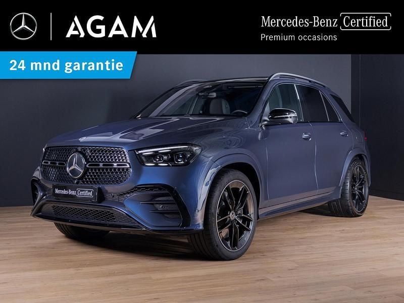 Blauw Gebruikt 2024 Mercedes GLE400 AMG Line Premium SUV | € 94.950 (Goede deal) - Afbeelding 1/4