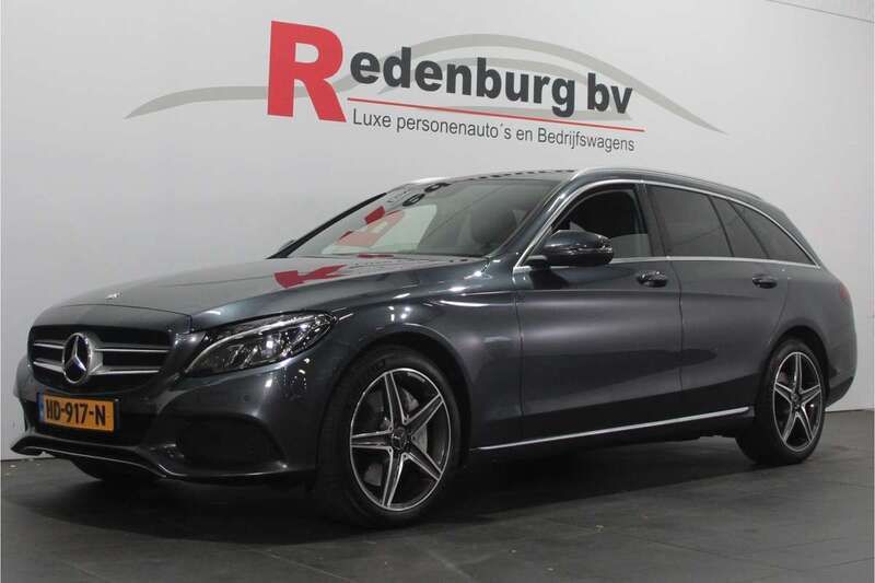Grijs Gebruikt 2015 Mercedes C350e Edition Stationwagen | € 9.945 (Iets duurder) - Afbeelding 1/4