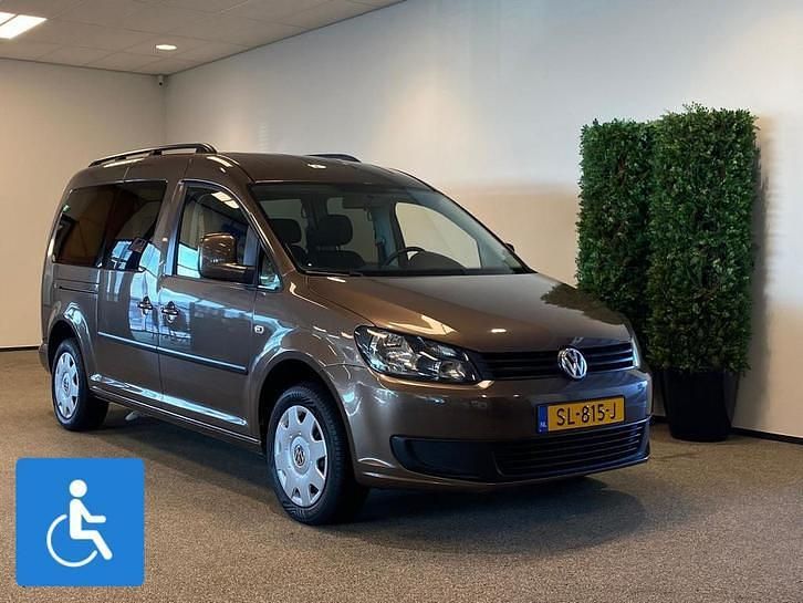 Bruin Occasion 2015 VW Caddy Maxi MPV | € 29.950 - Afbeelding 1/4