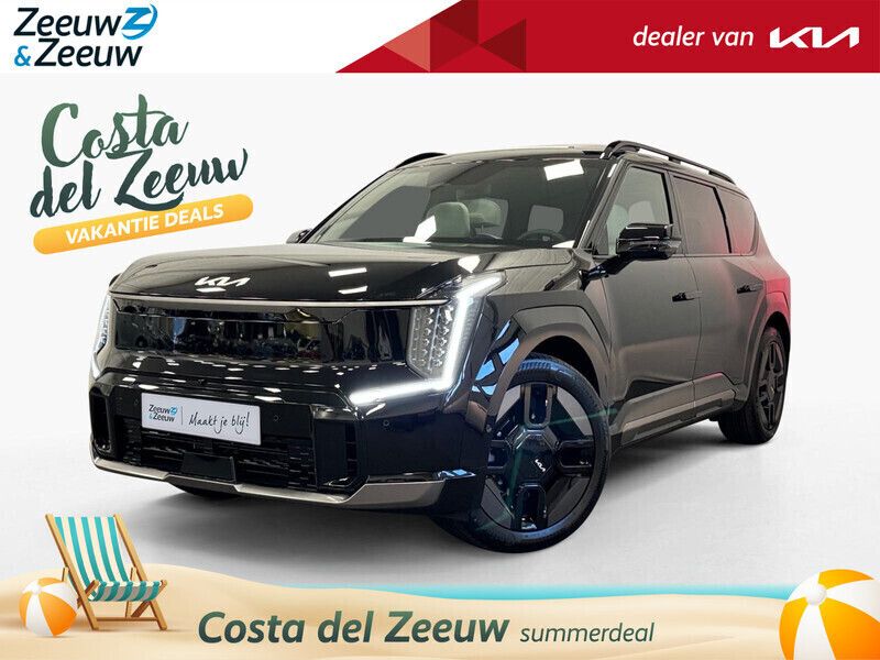 Aurora black pearl Nieuw 2024 Kia EV9 GT-Line SUV | € 75.990 (Eerlijke prijs) - Afbeelding 1/4