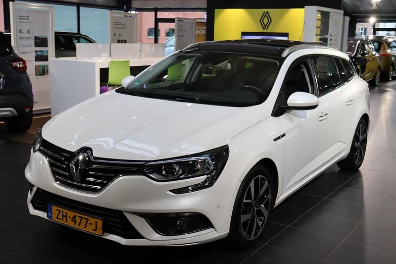 Wit parelmoer Gebruikt 2019 Renault Mégane GrandTour Bose Edition Stationwagen | € 17.850 (Eerlijke prijs) - Afbeelding 1/4
