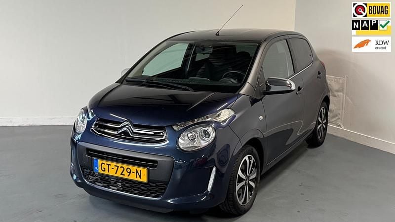Blauw Gebruikt 2015 Citroën C1 Shine Hatchback | € 8.345 (Eerlijke prijs) - Afbeelding 1/4
