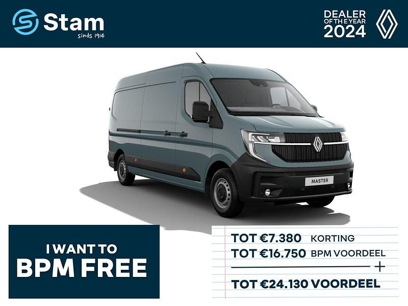 Blauw Gebruikt 2024 Renault Master Van | € 36.133 - Afbeelding 1/4
