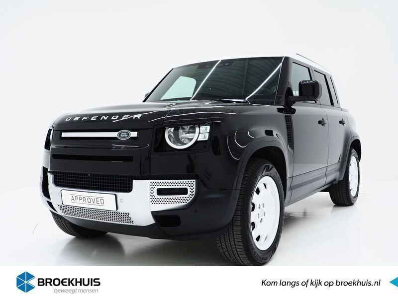 Santorini black (donker zwart metallic)zwart Gebruikt 2024 Land Rover Defender SUV | € 72.358 (Super prijs) - Afbeelding 1/4
