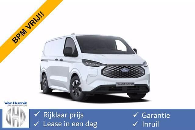 Wit Nieuw 2025 Ford E-Transit Trend Van | € 36.500 - Afbeelding 1/4