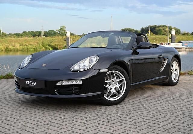 Zwart Gebruikt 2010 Porsche Boxster Cabriolet | € 39.950 (Eerlijke prijs) - Afbeelding 1/4