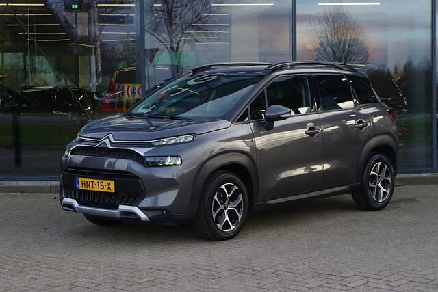 Grijs (metallic) Occasion 2021 Citroën C3 Aircross PureTech SUV | € 15.400 (Super prijs) - Afbeelding 1/4