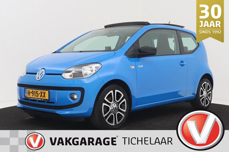 Blauw Gebruikt 2014 VW up! Cup Hatchback | € 5.899 (Iets duurder) - Afbeelding 1/4
