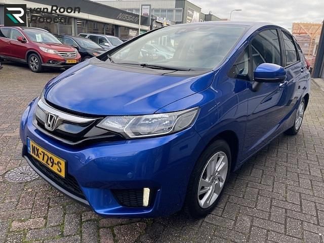 Blauw Gebruikt 2017 Honda Jazz Comfort Hatchback | € 12.495 (Eerlijke prijs) - Afbeelding 1/4
