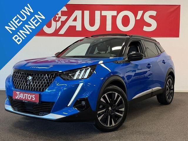 Blauw Gebruikt 2021 Peugeot 2008 GT SUV | € 20.450 (Eerlijke prijs) - Afbeelding 1/4