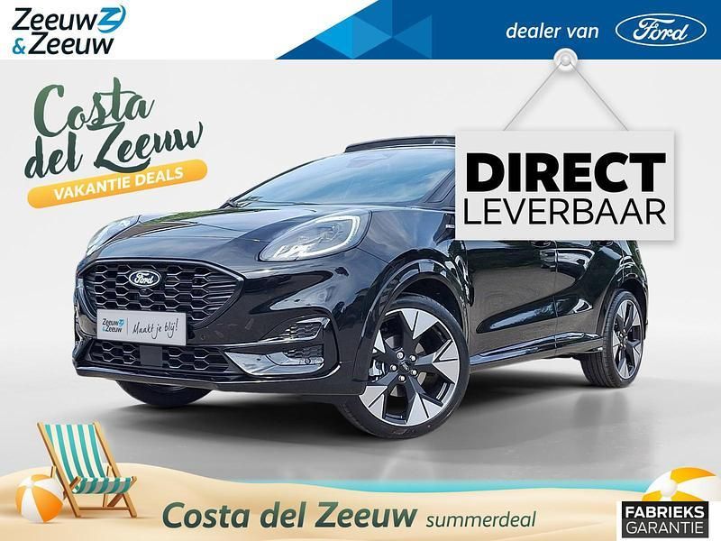 Zwart Nieuw 2025 Ford Puma ST-Line X SUV | € 40.632 (Duur) - Afbeelding 1/4