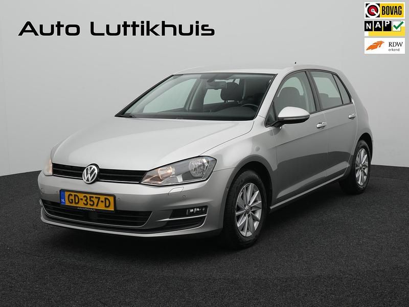 Grijs Gebruikt 2014 VW Golf VII Highline Hatchback | € 7.450 (Eerlijke prijs) - Afbeelding 1/4