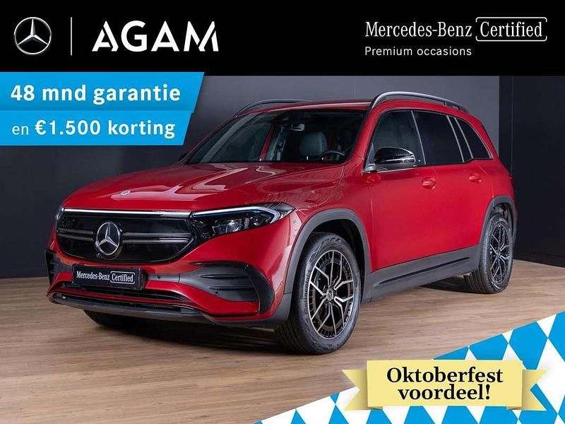 Rood Gebruikt 2024 Mercedes EQB250+ Business SUV | € 39.950 (Super prijs) - Afbeelding 1/4