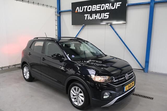 Zwart Gebruikt 2021 VW T-Cross Life SUV | € 17.900 (Eerlijke prijs) - Afbeelding 1/4