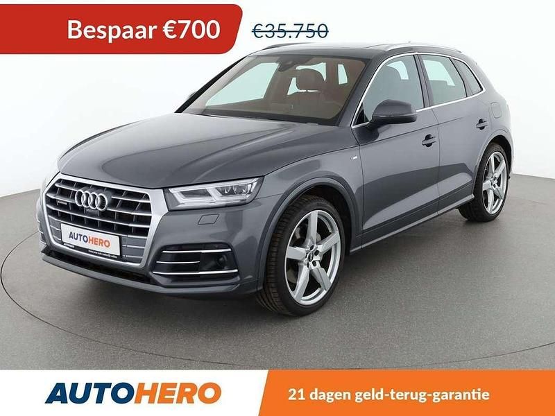 Grijs Gebruikt 2020 Audi Q5 Sport SUV | € 35.249 (Eerlijke prijs) - Afbeelding 1/3