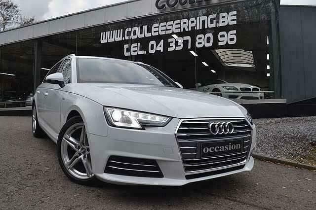 Wit Gebruikt 2015 Audi A4 S-Line Stationwagen | € 16.888 (Eerlijke prijs) - Afbeelding 1/4