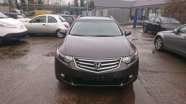 Grijs Gebruikt 2011 Honda Accord Stationwagen | € 9.995 - Afbeelding 1/4