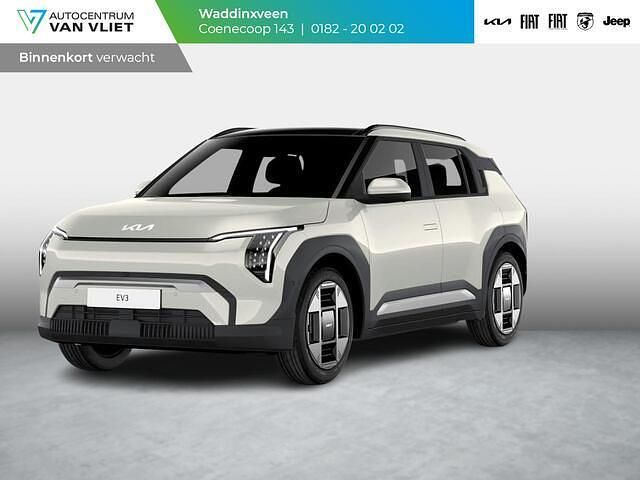 Ivory silver Nieuw 2026 Kia EV3 Advance SUV | € 41.190 (Eerlijke prijs) - Afbeelding 1/4