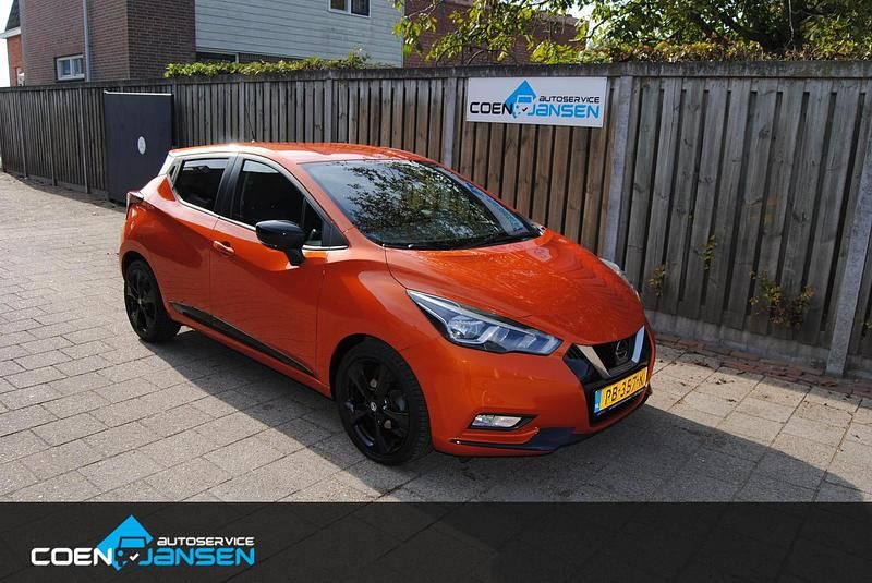 Occasion Nissan Micra N-Connecta 90 PK (66 kW) 2017 Oranje Hatchback
