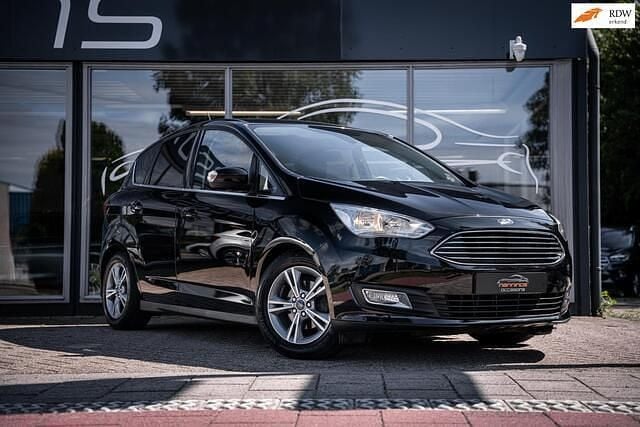 Zwart Gebruikt 2017 Ford C-MAX Ambiente MPV | € 9.995 (Eerlijke prijs) - Afbeelding 1/4