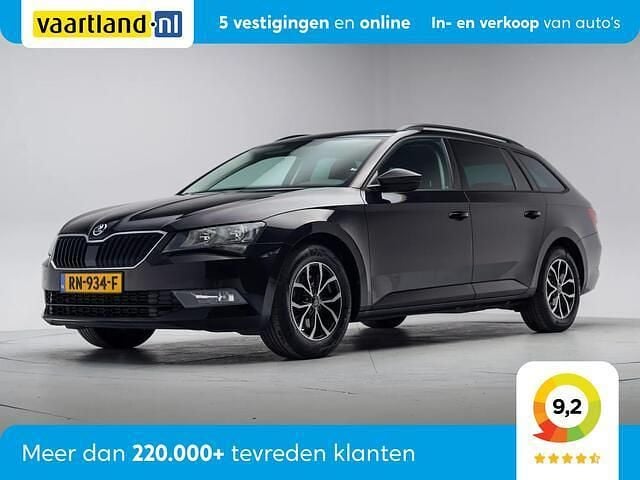Zwart Gebruikt 2018 Skoda Superb Business Line Stationwagen | € 13.445 (Goede deal) - Afbeelding 1/4