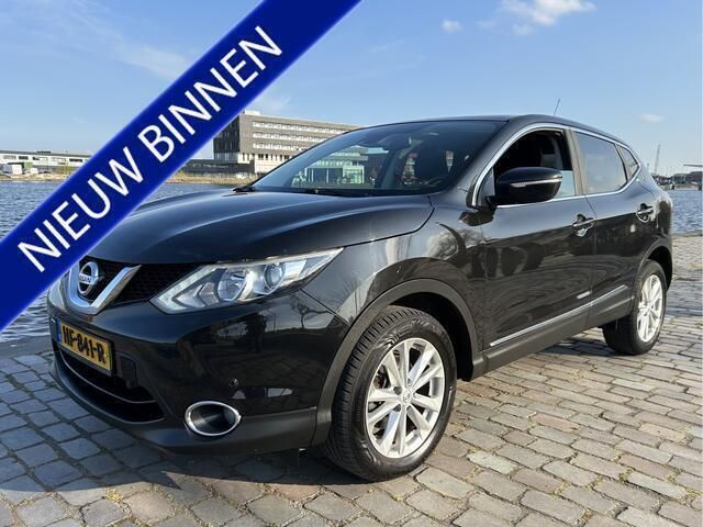 Zwart Gebruikt 2015 Nissan Qashqai SUV | € 8.950 (Eerlijke prijs) - Afbeelding 1/4