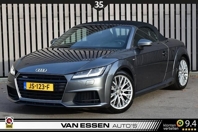 Grijs Gebruikt 2015 Audi TT Roadster Proline Cabriolet | € 26.895 (Eerlijke prijs) - Afbeelding 1/4
