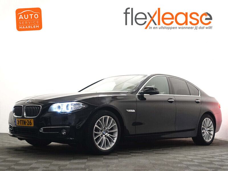 Zwart metallic Gebruikt 2014 BMW 528 Executive Sedan | € 19.900 (Goede deal) - Afbeelding 1/4