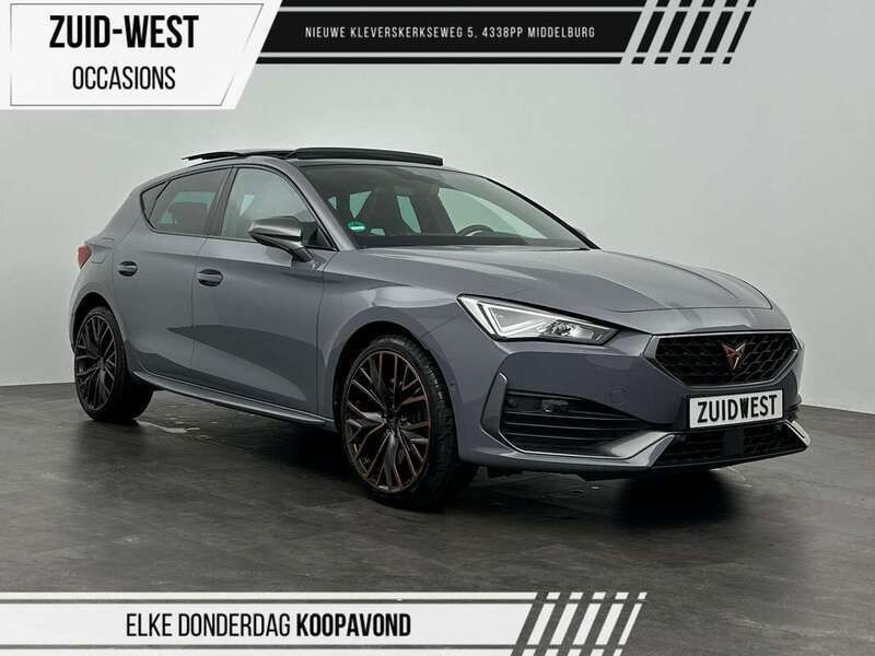 Grijs Gebruikt 2021 Cupra Leon VZ Hatchback | € 28.950 (Iets duurder) - Afbeelding 1/4