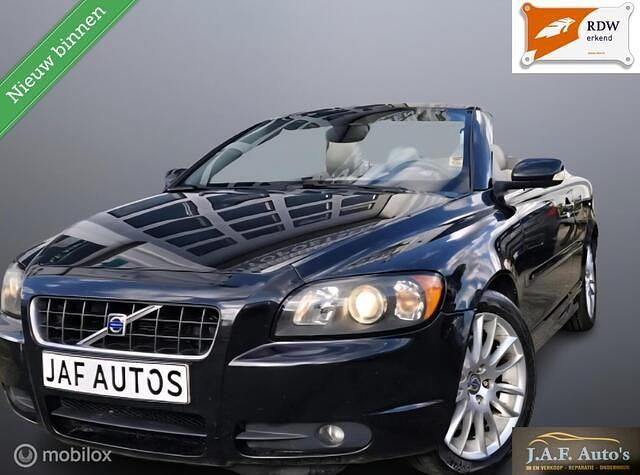 Zwart Gebruikt 2007 Volvo C70 Cabriolet | € 3.999 (Eerlijke prijs) - Afbeelding 1/4