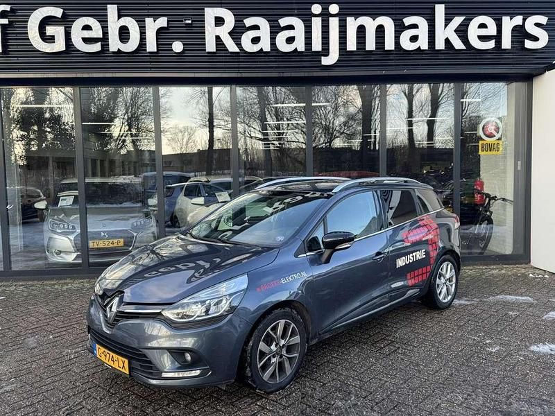 Grijs Gebruikt 2019 Renault Clio GrandTour LIMITED Stationwagen | € 5.450 (Goede deal) - Afbeelding 1/4