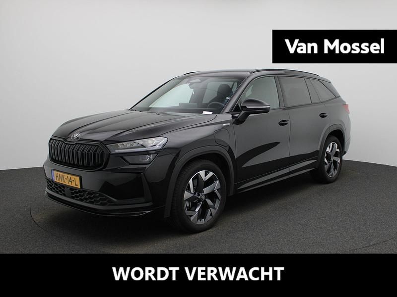 Zwart Occasion 2025 Skoda Kodiaq Business Line SUV | € 49.990 (Eerlijke prijs) - Afbeelding 1/4