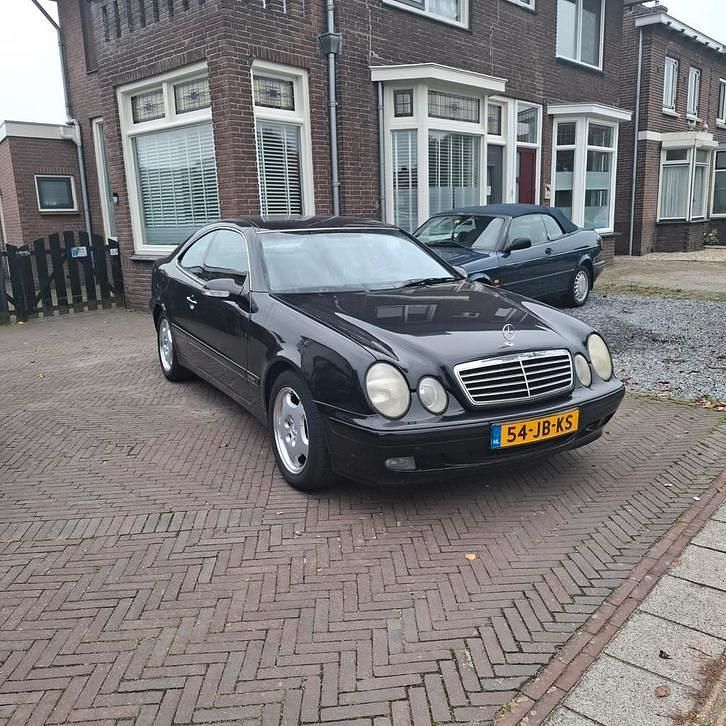 Occasion Mercedes CLK200 Elegance 163 PK (119 kW) 2002 Zwart Coupé