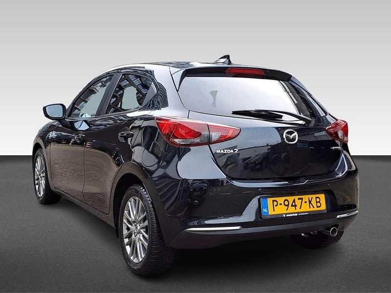 Occasion Mazda 2 Luxury 90 PK (66 kW) 2022 Zwart (metallic) Hatchback