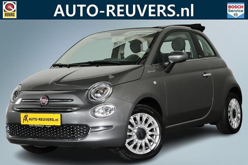 Grijs Occasion 2023 Fiat 500C Dolcevita Cabriolet | € 14.900 (Eerlijke prijs) - Afbeelding 1/4