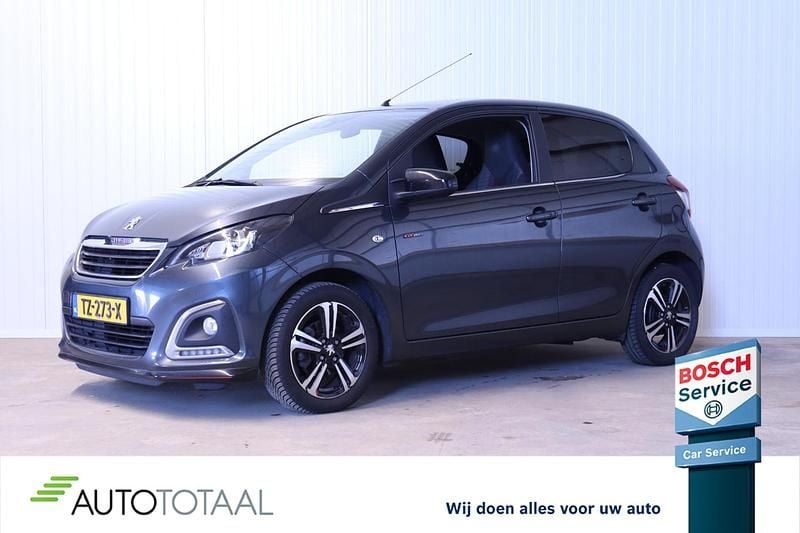 Grijs, metallic lak Gebruikt 2018 Peugeot 108 GT-line Hatchback | € 8.950 (Eerlijke prijs) - Afbeelding 1/4
