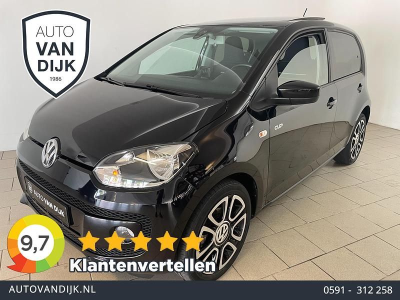 Zwart Gebruikt 2014 VW up! Cup Hatchback | € 8.885 (Eerlijke prijs) - Afbeelding 1/4