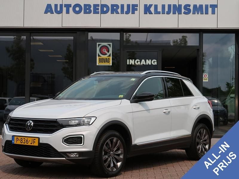 Wit Gebruikt 2022 VW T-Roc Sport SUV | € 23.950 (Goede deal) - Afbeelding 1/4