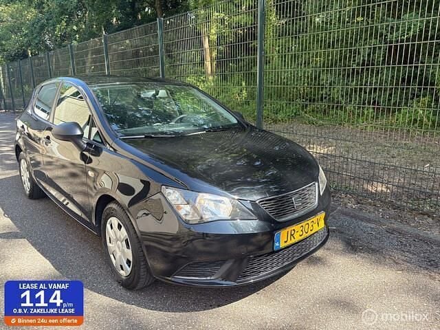 Zwart Gebruikt 2015 Seat Ibiza Reference Hatchback | € 6.950 (Goede deal) - Afbeelding 1/4