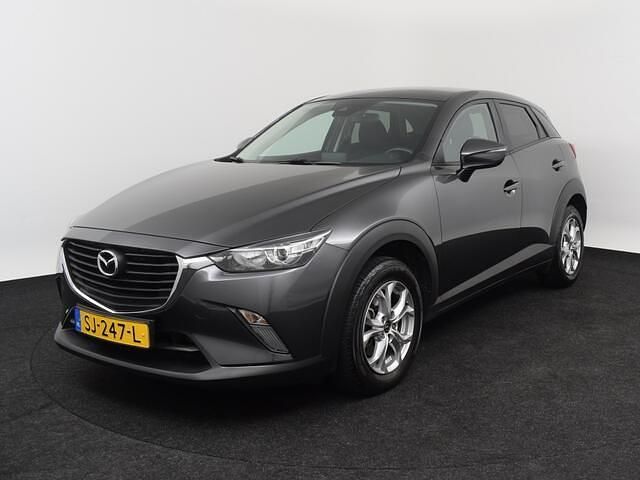 Machine gray (grijs metallic) Gebruikt 2018 Mazda CX-3 Dynamic SUV | € 17.450 (Eerlijke prijs) - Afbeelding 1/4